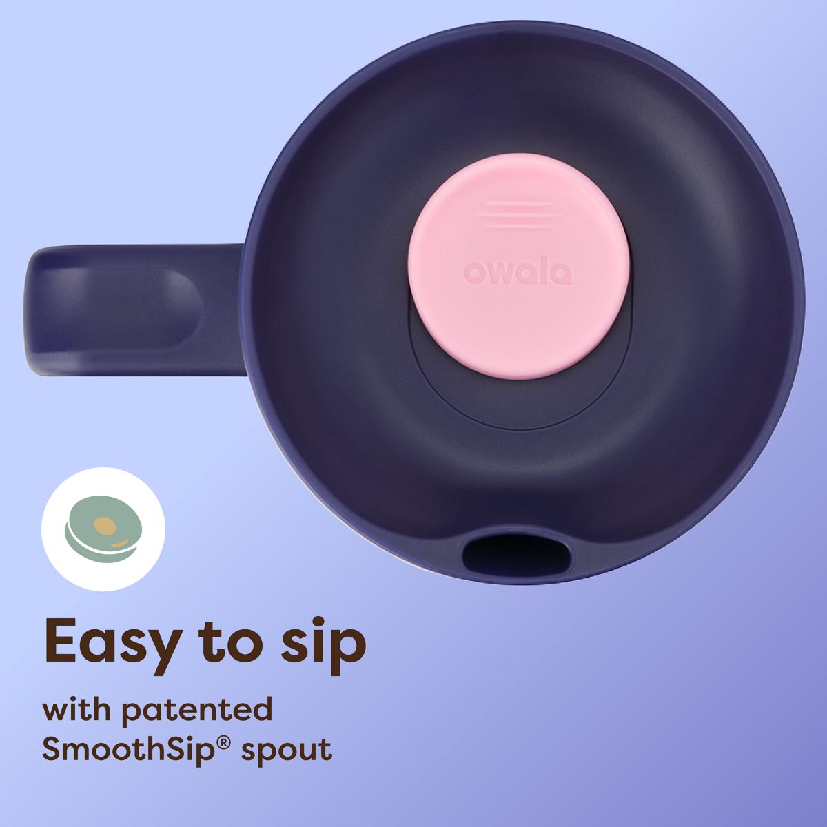 SmoothSip Slider with Handle 12oz