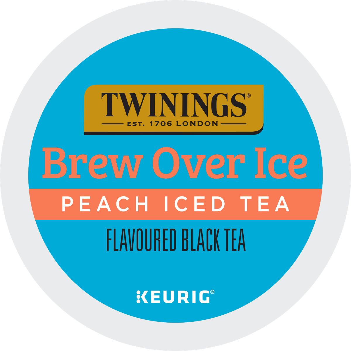 Twinings Peach Iced Tea K-Cup Pods