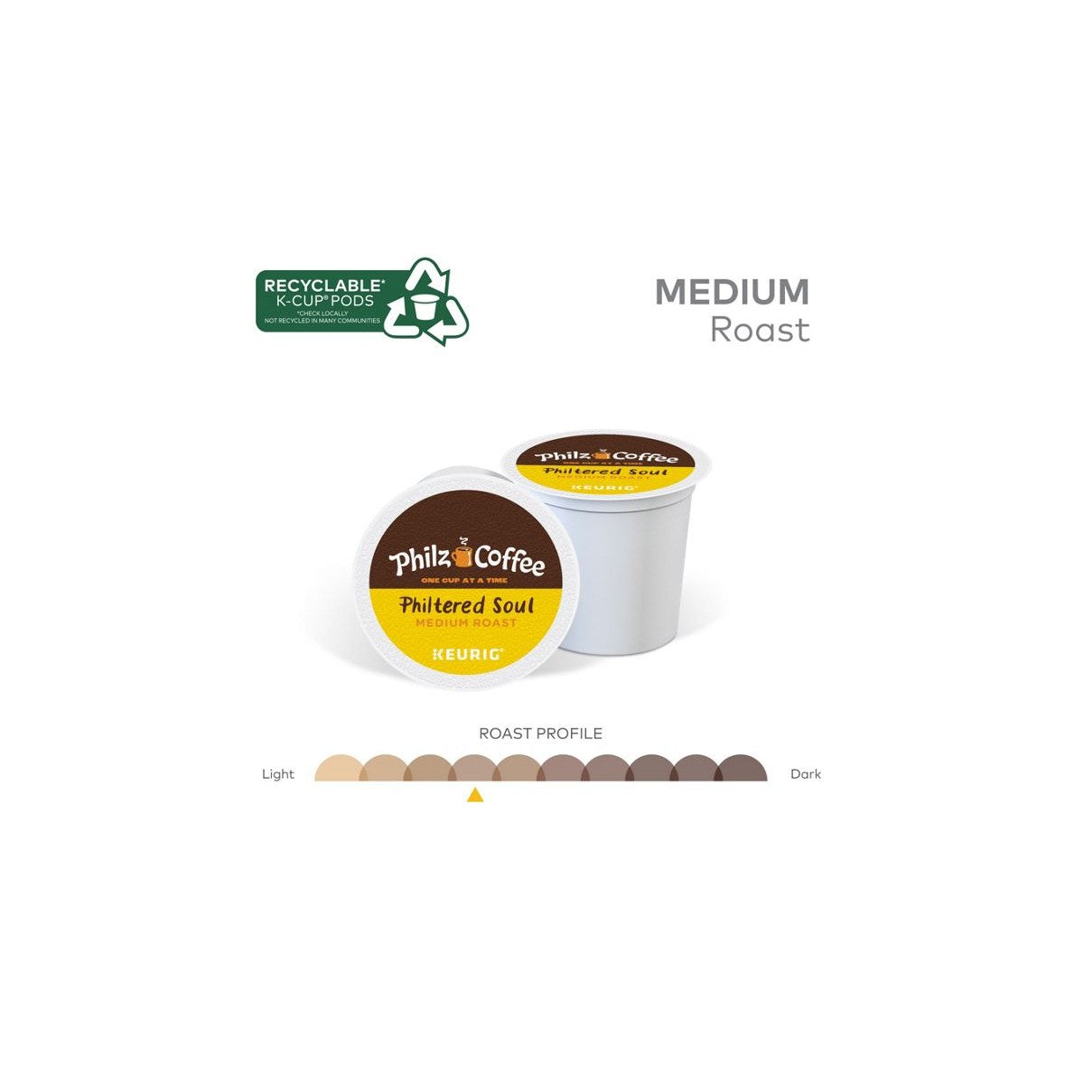 Philz Coffee Philtered Soul Coffee K-Cup Pods
