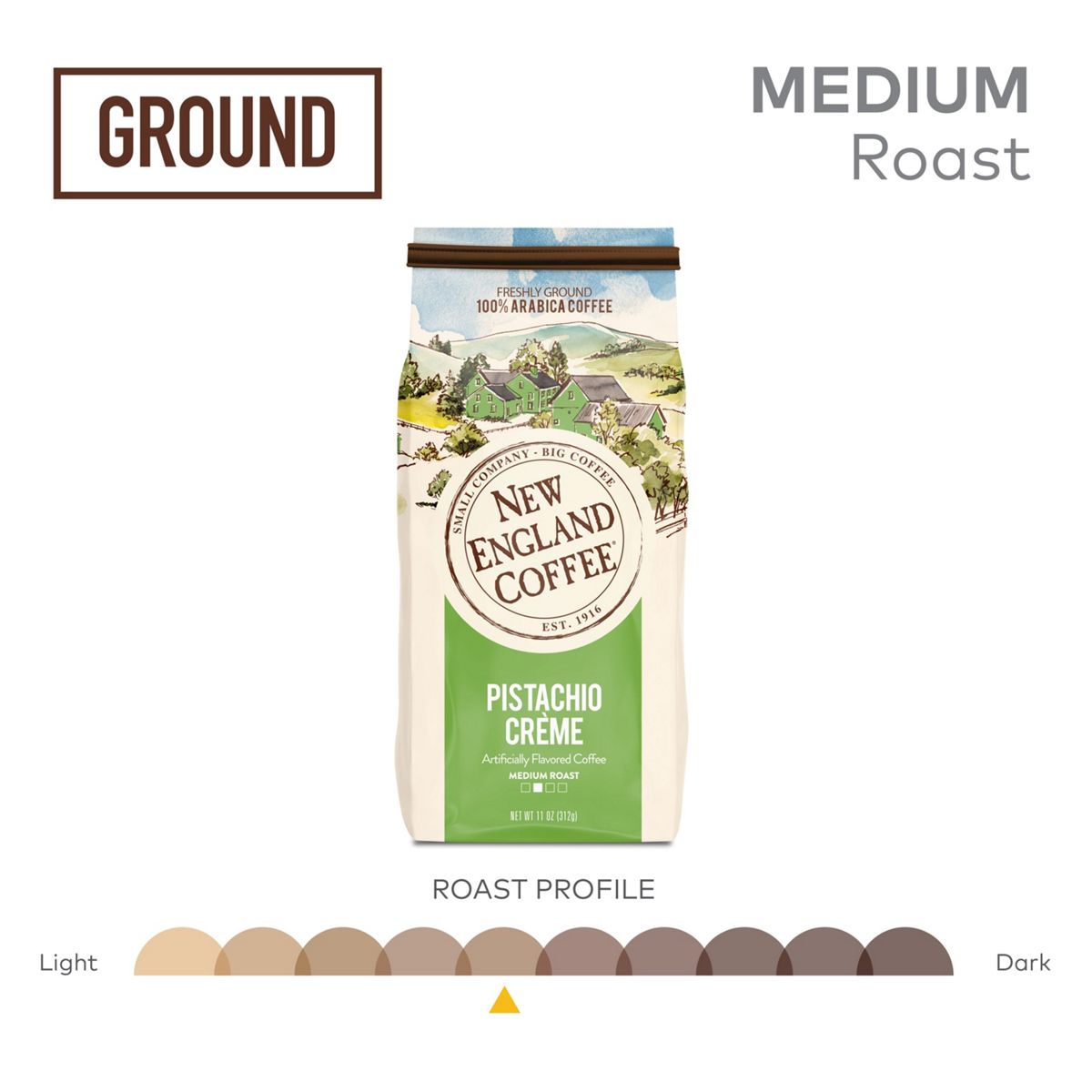 New England Coffee Pistachio Creme Coffee