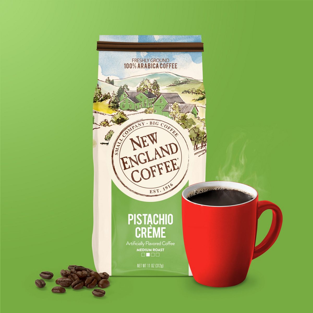 New England Coffee Pistachio Creme Coffee