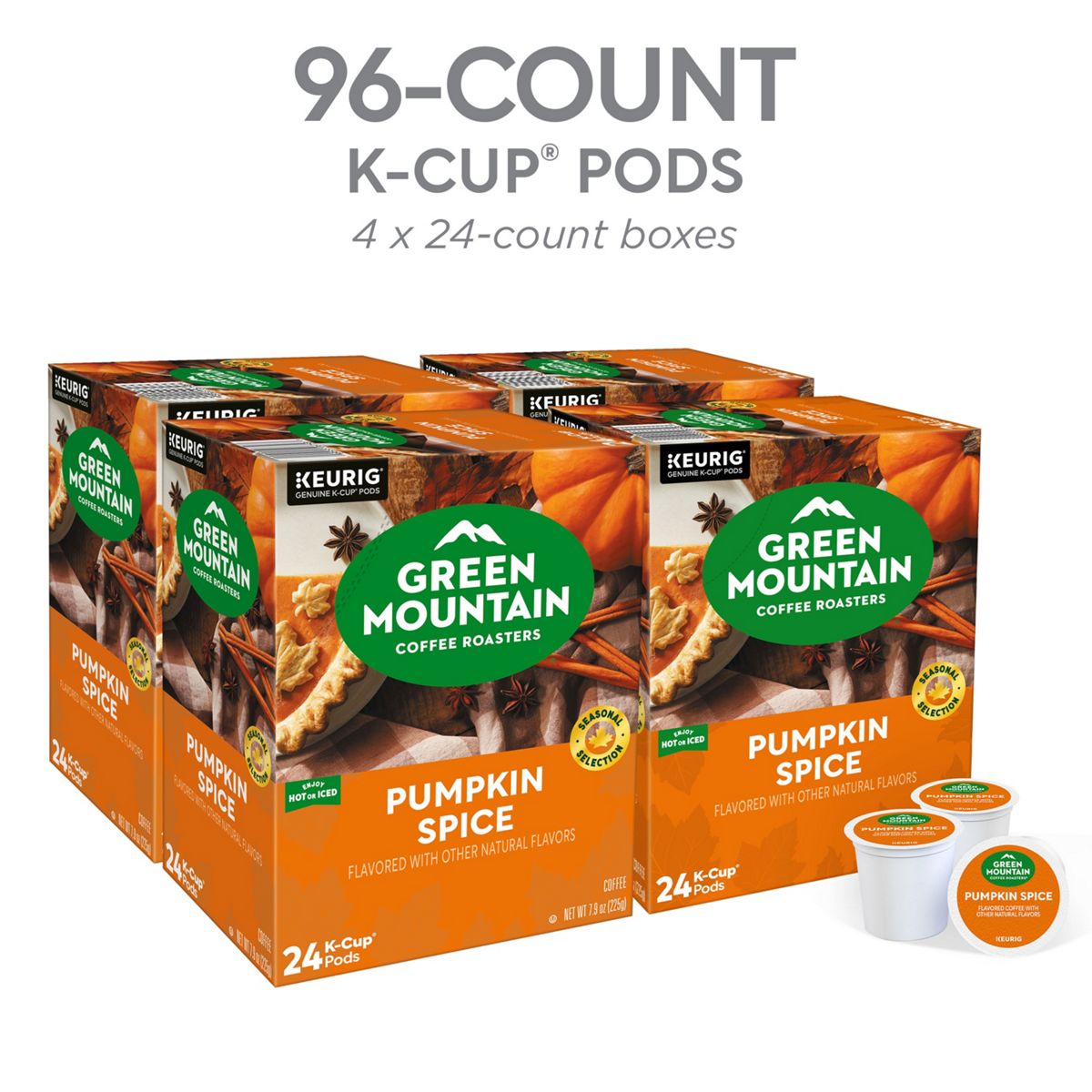 Green Mountain Coffee Roasters Pumpkin Spice Coffee K-Cup Pods