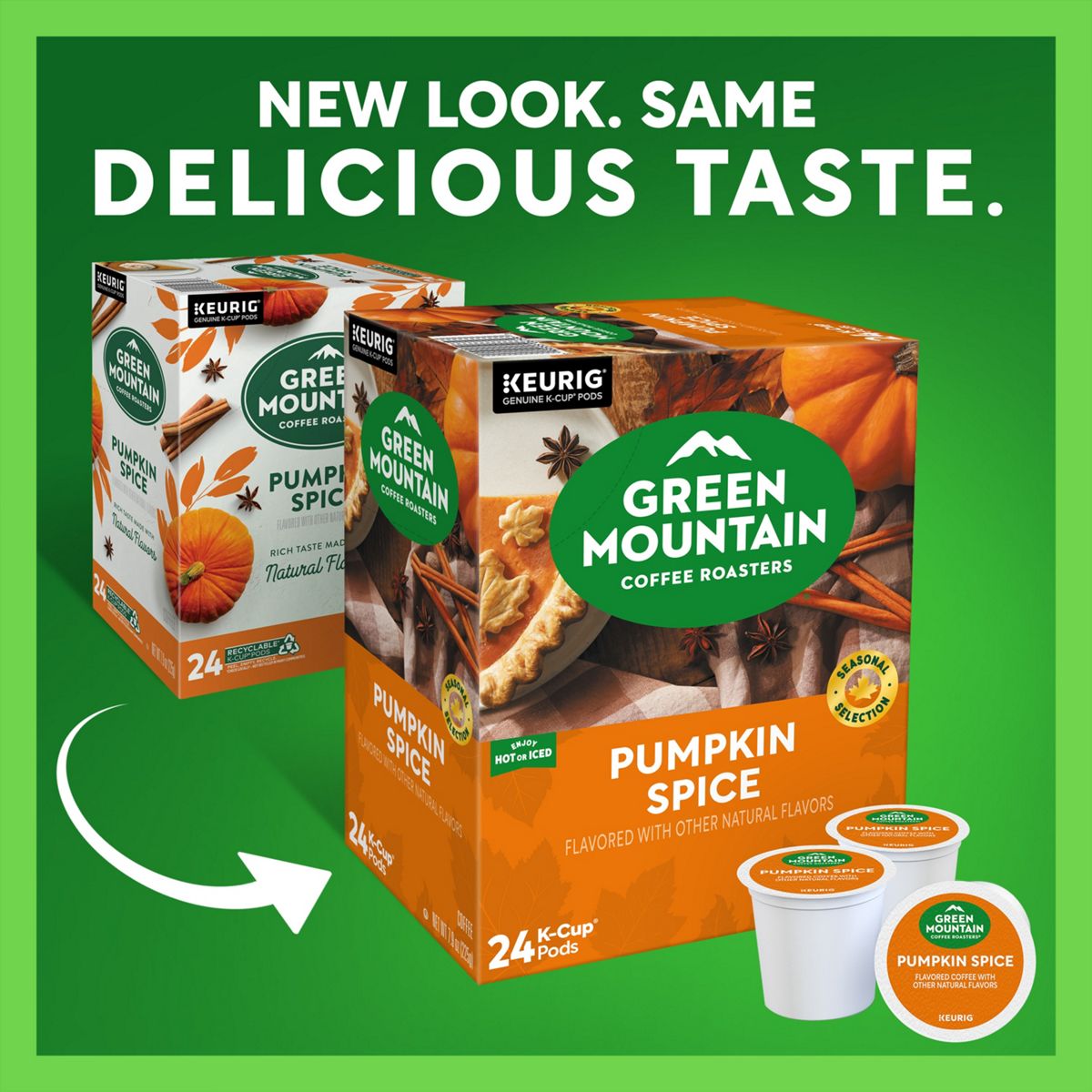 Green Mountain Coffee Roasters Pumpkin Spice Coffee K-Cup Pods