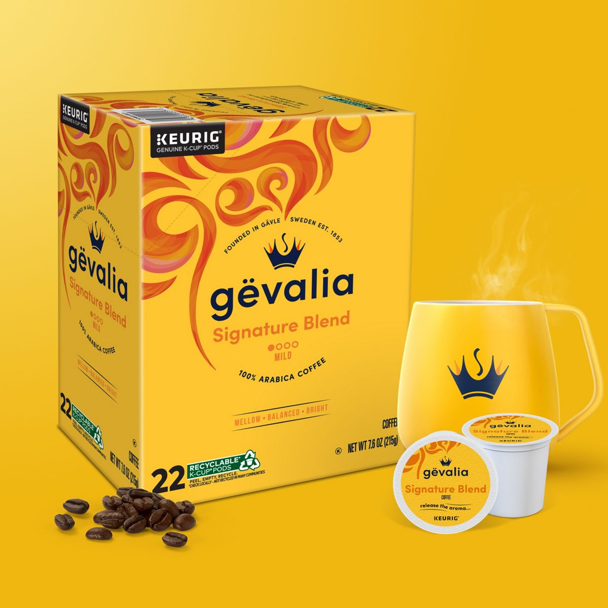 GEVALIA Signature Blend Coffee K-Cup Pods
