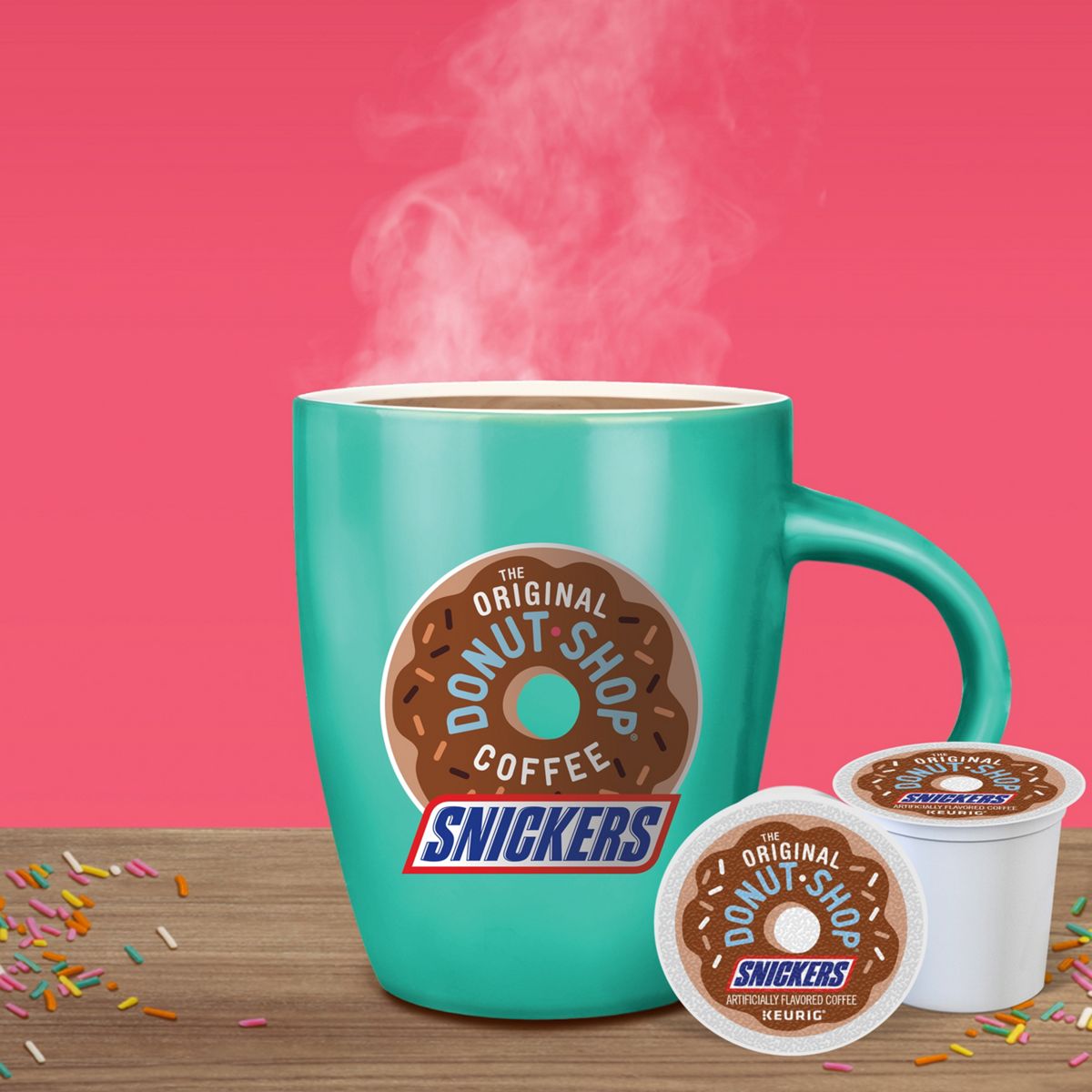 The Original Donut Shop Snickers Coffee K-Cup Pods