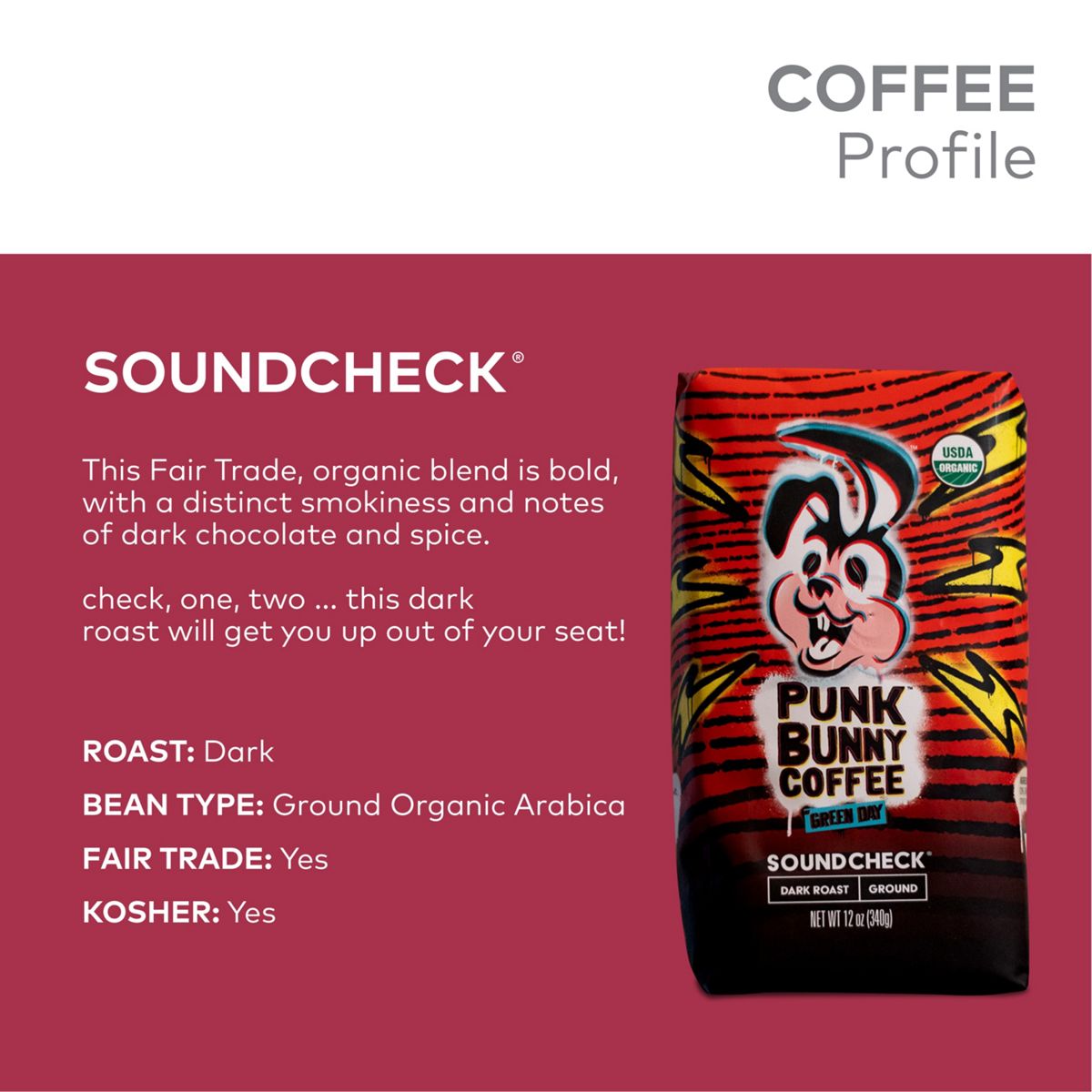 Punk Bunny Coffee Soundcheck Coffee