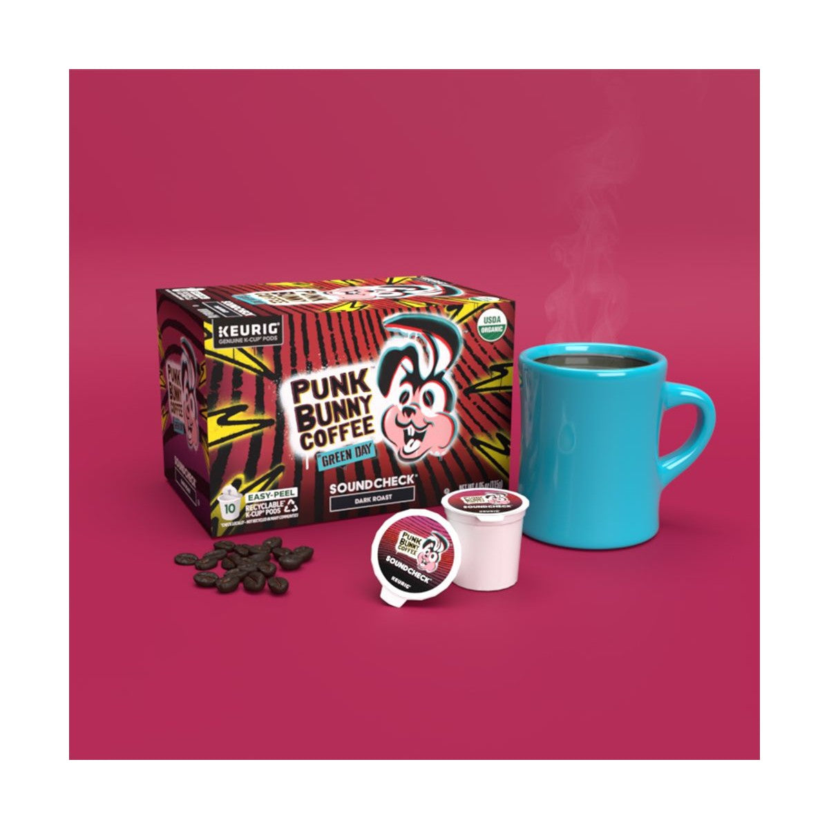 Punk Bunny Coffee Soundcheck Coffee K-Cup Pods