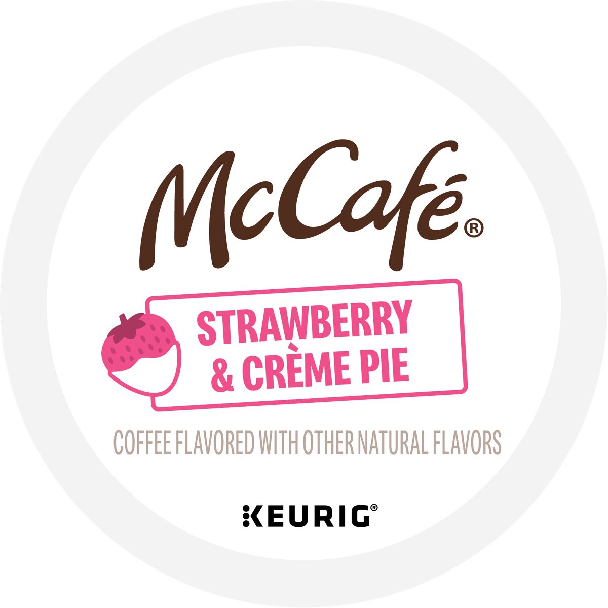 McCafe Strawberry & Creme Pie Coffee K-Cup Pods