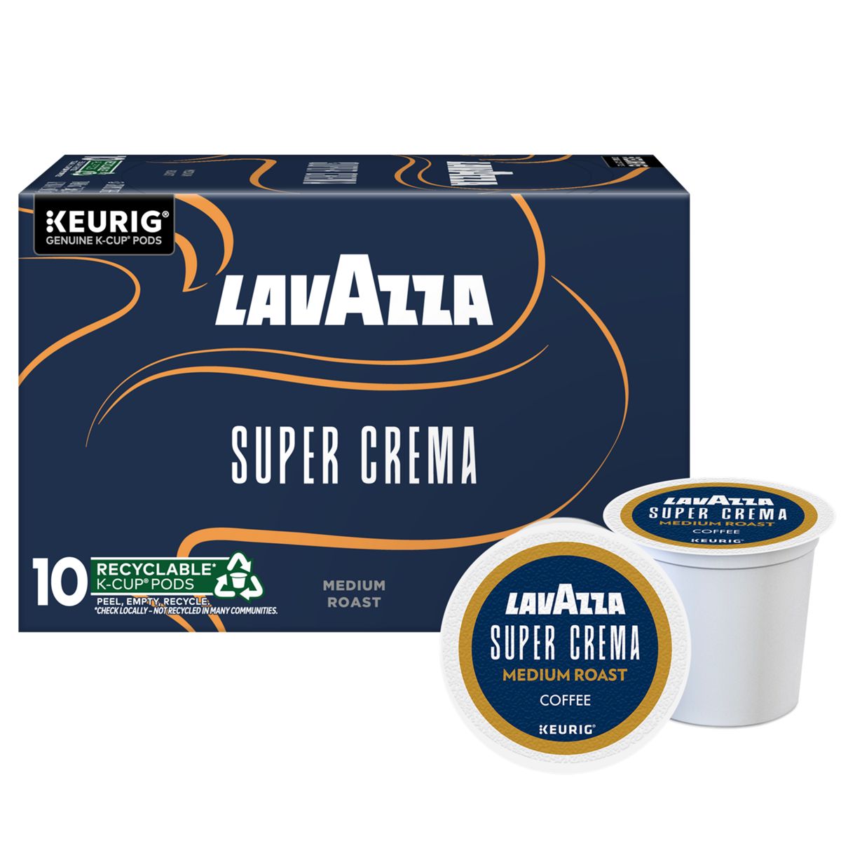 Lavazza Super Crema Coffee K-Cup Pods