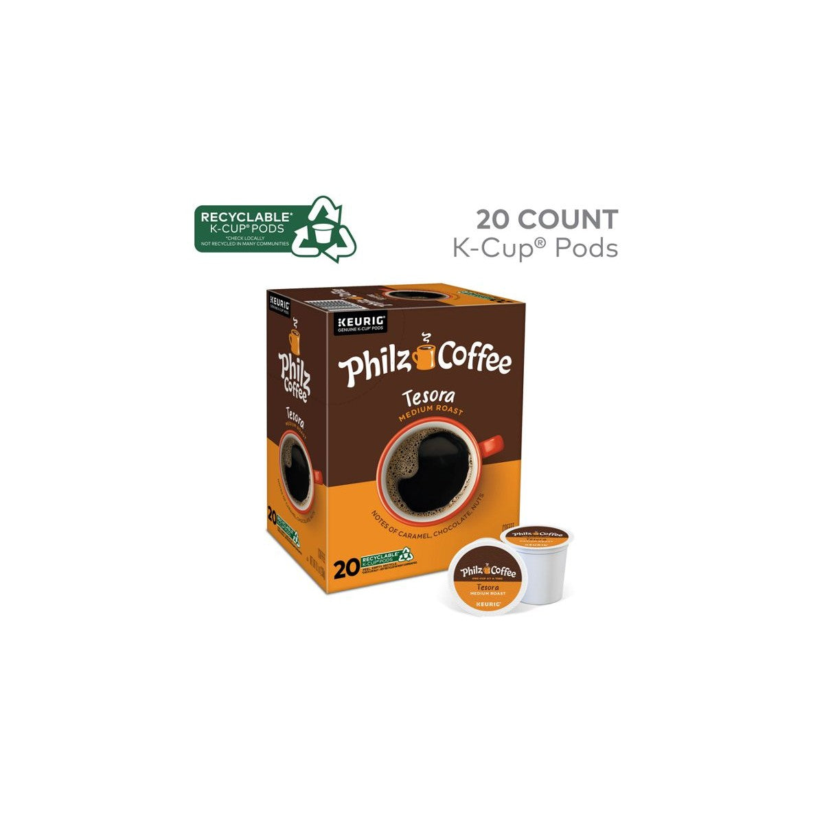 Philz Coffee Tesora Coffee K-Cup Pods