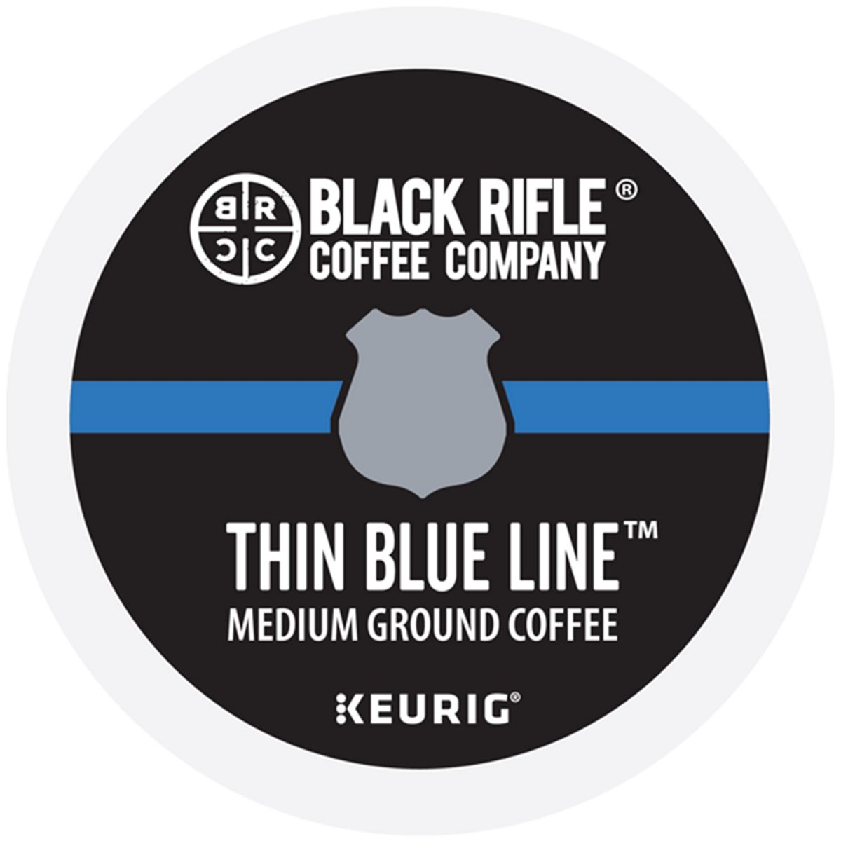 Black Rifle Coffee Company Thin Blue Line Coffee K-Cup Pods
