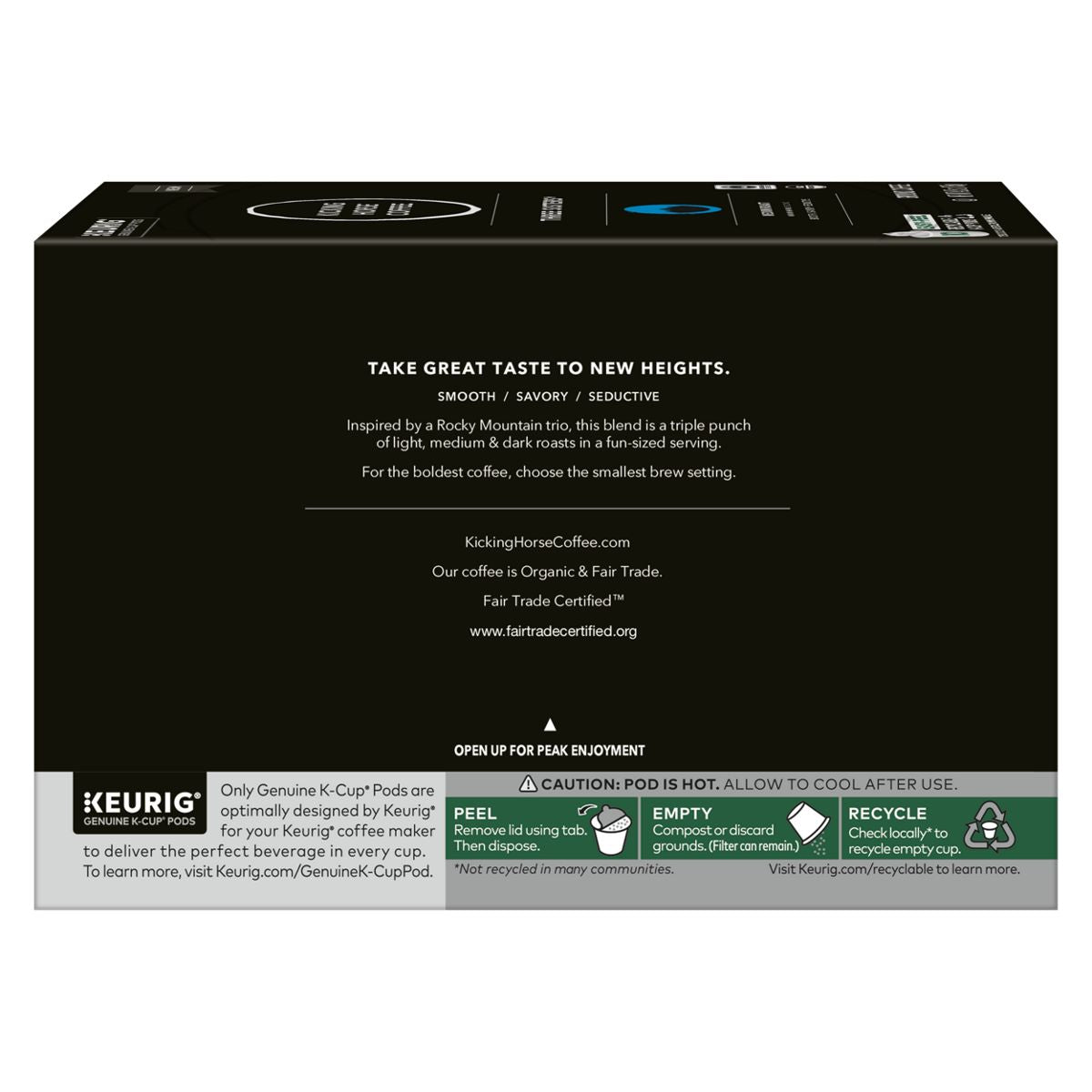 Kicking Horse Coffee Three Sisters K-Cup Pods