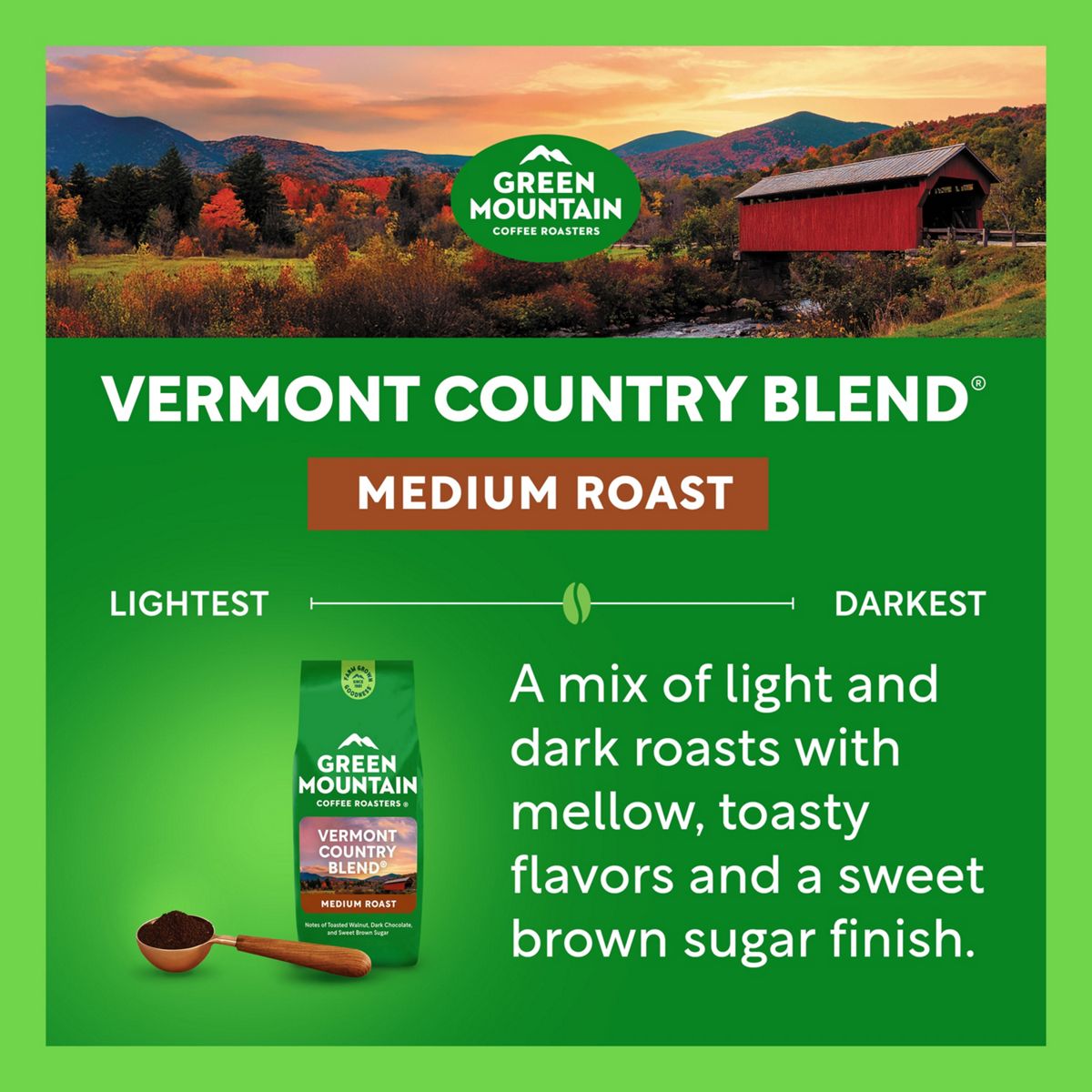 Green Mountain Coffee Roasters Vermont Country Blend Coffee