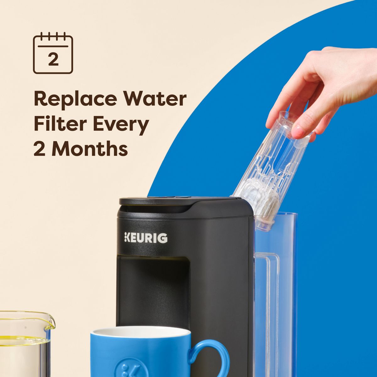 6-Pack Keurig Water Filter Cartridge Refills