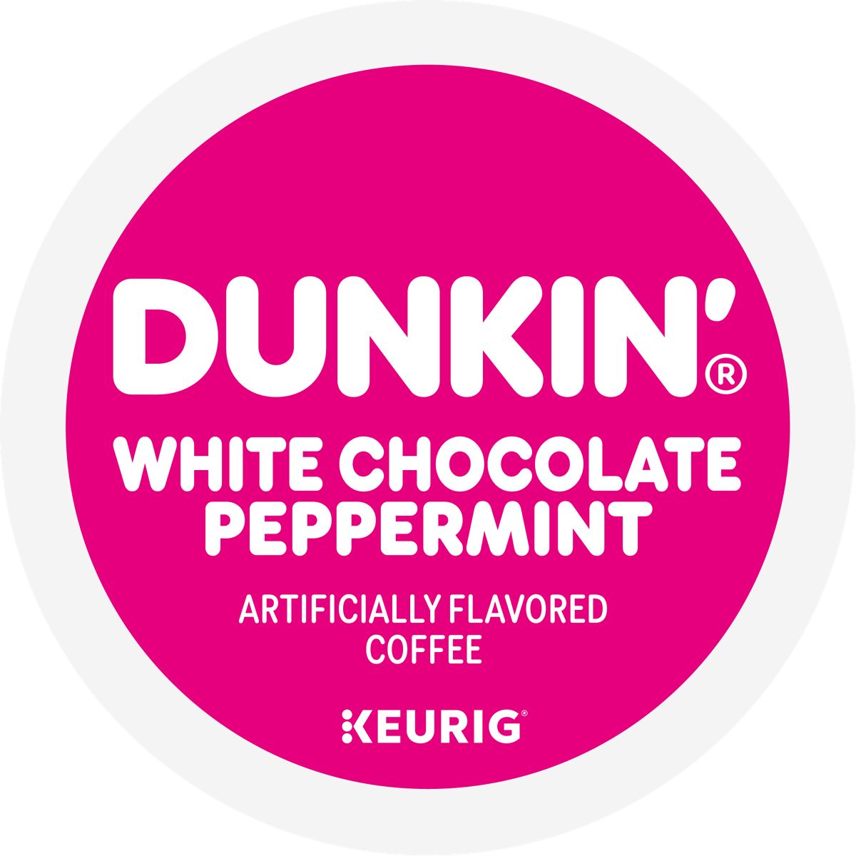 Dunkin' White Chocolate Peppermint K-Cup Pods