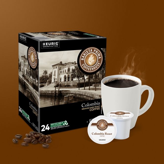 Barista Prima Coffee Colombia Coffee K-Cup Pods