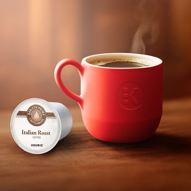 Barista Prima Coffee Italian Roast K-Cup Pods