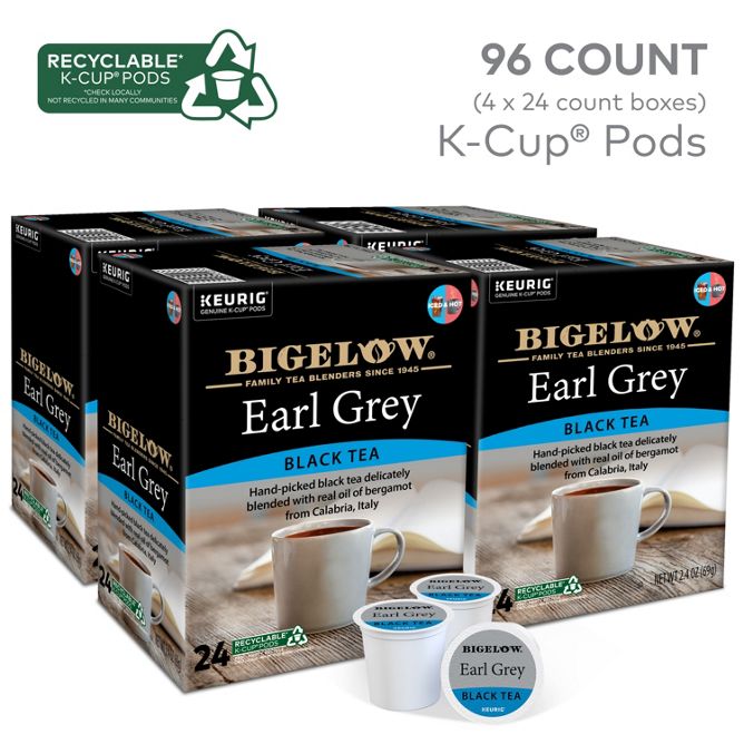 Bigelow Tea Earl Grey Tea K-Cup Pods