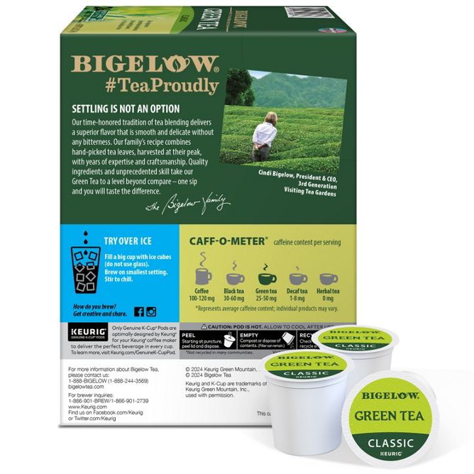 Bigelow Tea Green Tea K-Cup Pods