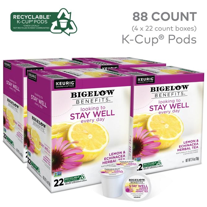 Bigelow Tea Stay Well Tea K-Cup Pods