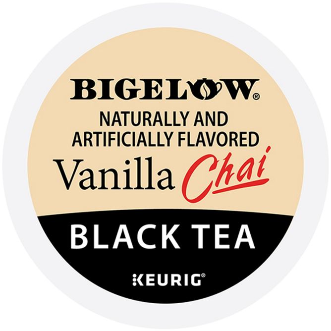 Bigelow Tea Vanilla Chai Tea K-Cup Pods