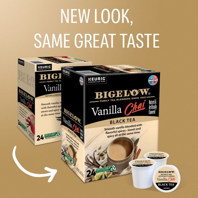 Bigelow Tea Vanilla Chai Tea K-Cup Pods