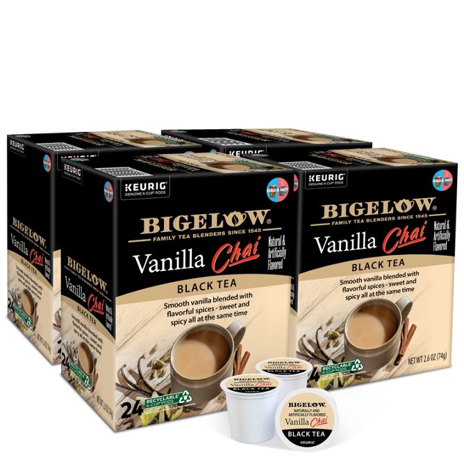 Bigelow Tea Vanilla Chai Tea K-Cup Pods