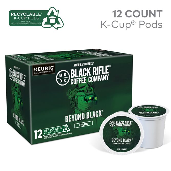 Black Rifle Coffee Beyond Black K-Cup Pods