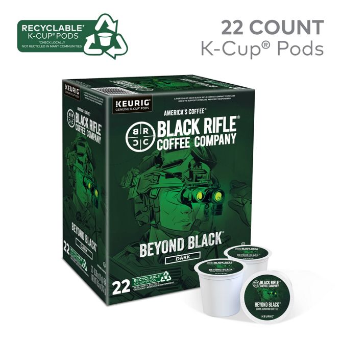 Black Rifle Coffee Beyond Black K-Cup Pods