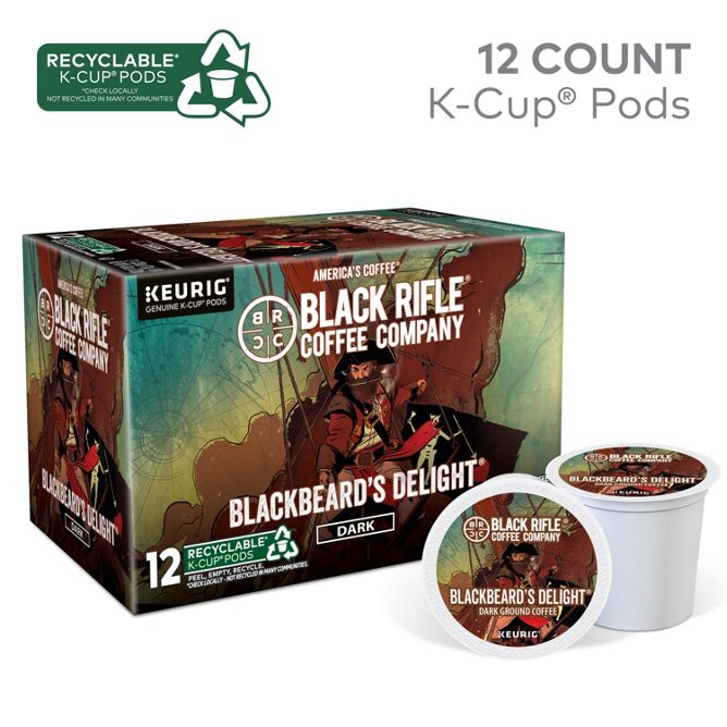 Black Rifle Coffee Blackbeards Delight K-Cup Pods