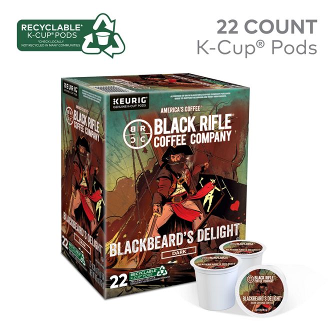 Black Rifle Coffee Blackbeards Delight K-Cup Pods