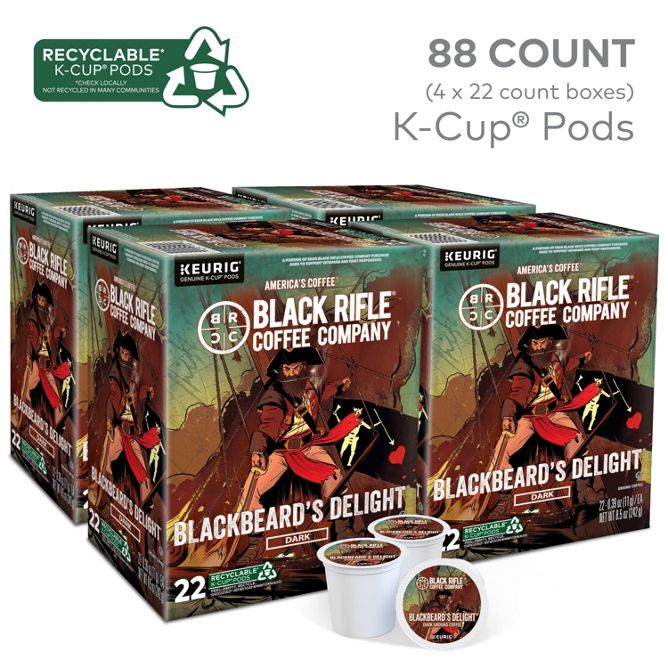Black Rifle Coffee Blackbeards Delight K-Cup Pods