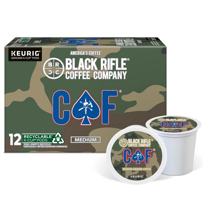 Black Rifle Coffee CAF K-Cup Pods