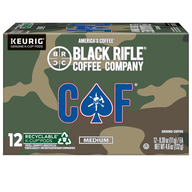Black Rifle Coffee CAF K-Cup Pods
