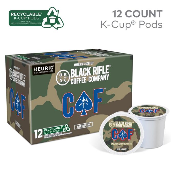 Black Rifle Coffee CAF K-Cup Pods