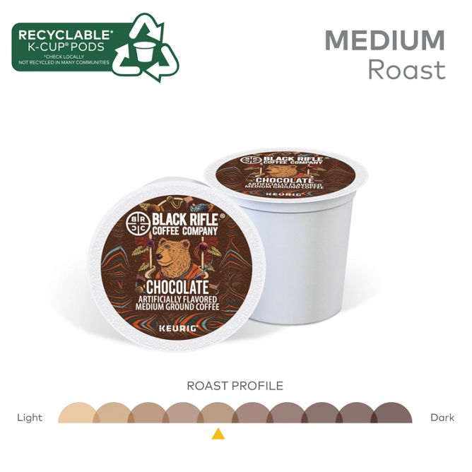 Black Rifle Coffee Chocolate K-Cup Pods