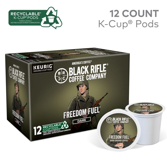 Black Rifle Coffee Freedom Fuel K-Cup Pods