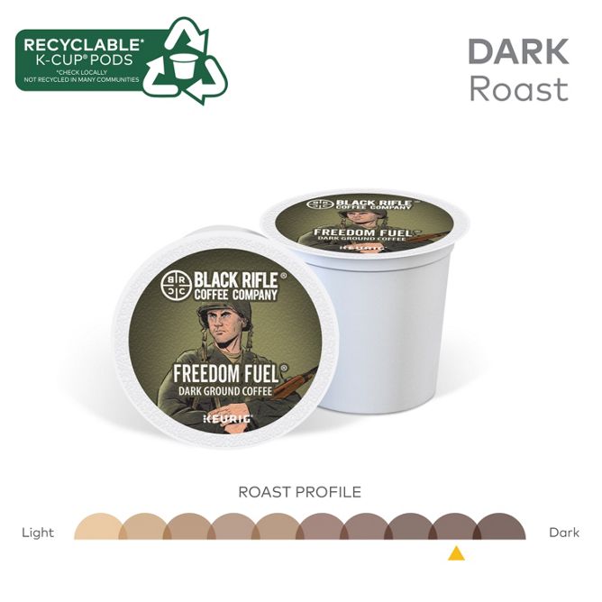 Black Rifle Coffee Freedom Fuel K-Cup Pods