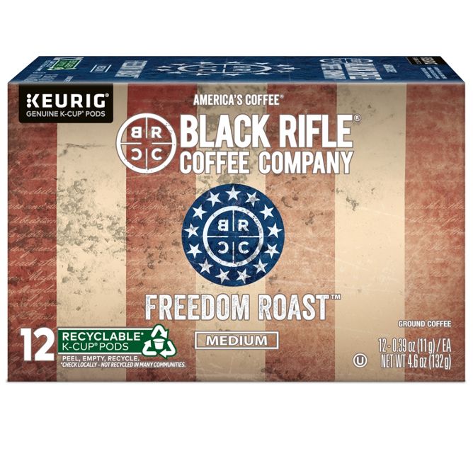 Black Rifle Coffee Freedom Roast K-Cup Pods