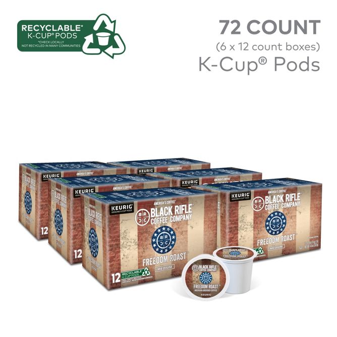 Black Rifle Coffee Freedom Roast K-Cup Pods
