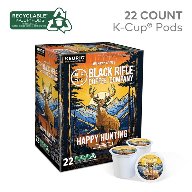 Black Rifle Coffee Happy Hunting K-Cup Pods