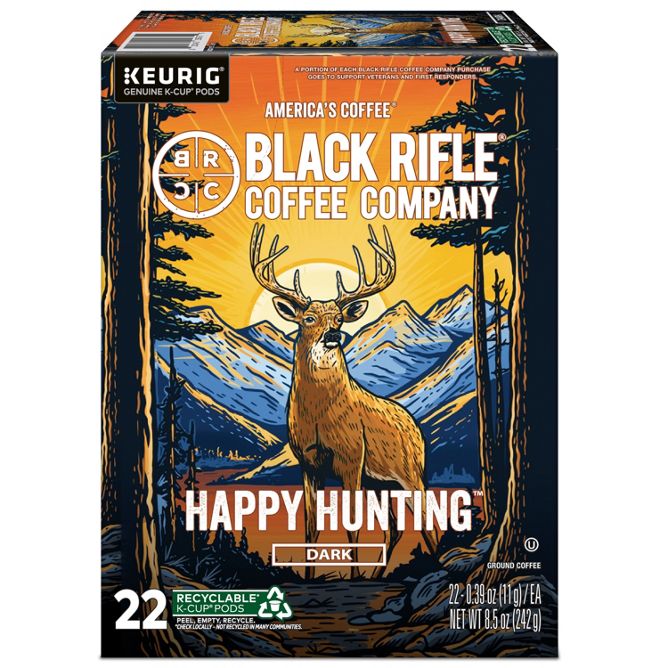 Black Rifle Coffee Happy Hunting K-Cup Pods