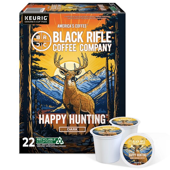 Black Rifle Coffee Happy Hunting K-Cup Pods