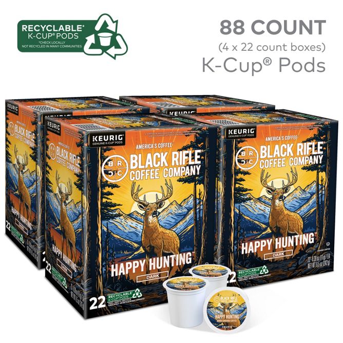 Black Rifle Coffee Happy Hunting K-Cup Pods