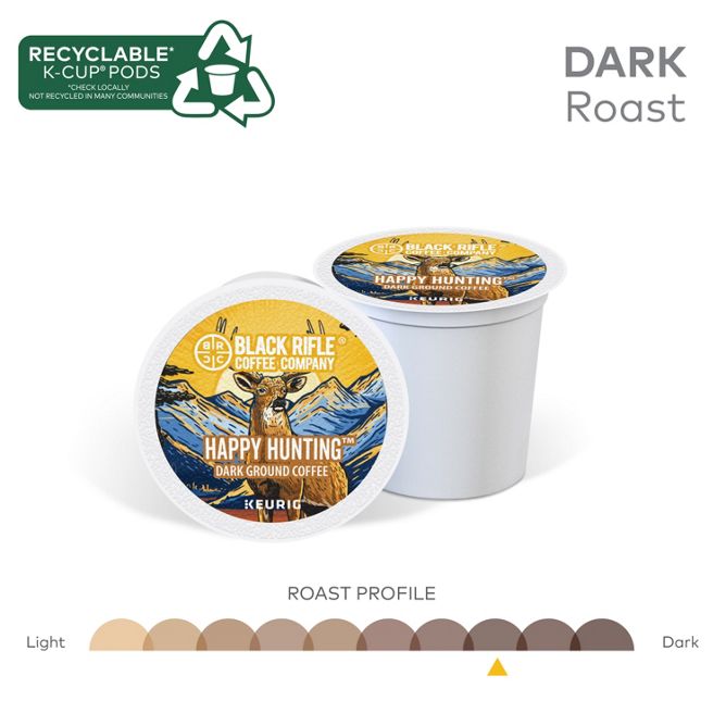 Black Rifle Coffee Happy Hunting K-Cup Pods