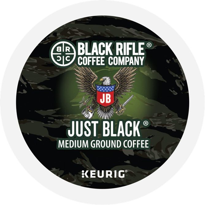 Black Rifle Coffee Just Black K-Cup Pods
