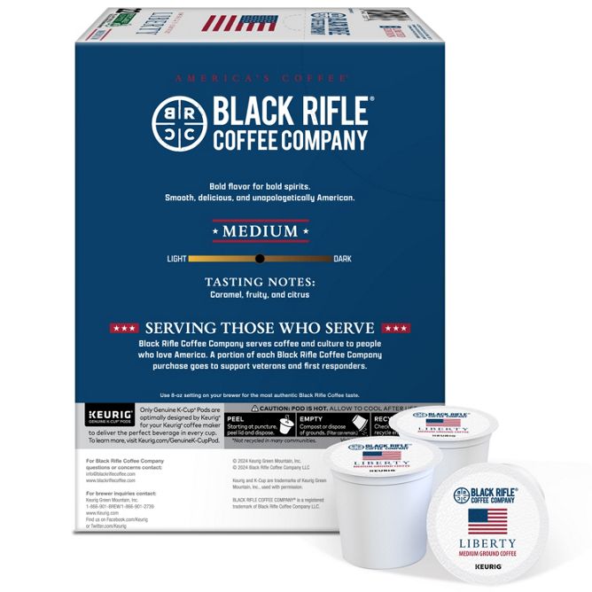 Black Rifle Coffee Liberty K-Cup Pods