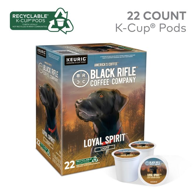 Black Rifle Coffee Loyal Spirit K-Cup Pods