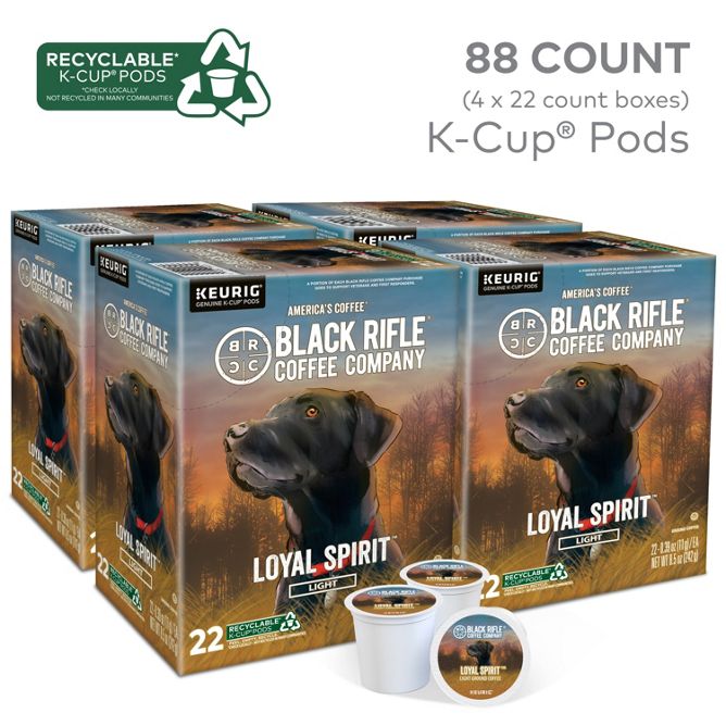 Black Rifle Coffee Loyal Spirit K-Cup Pods