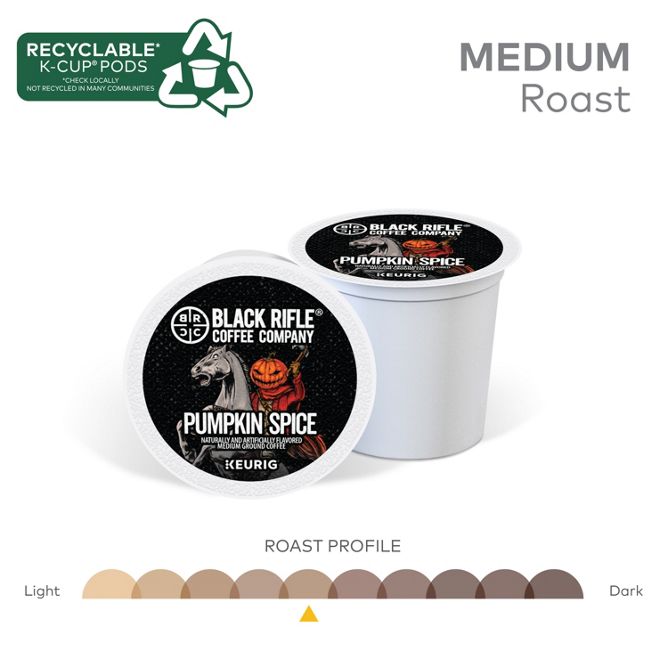Black Rifle Coffee Pumpkin Spice Coffee K-Cup Pods